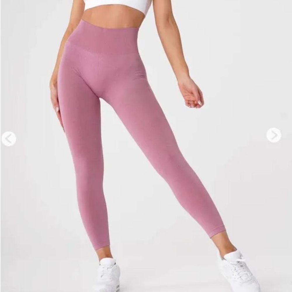 Nvgtn Pink High-Waisted Leggings